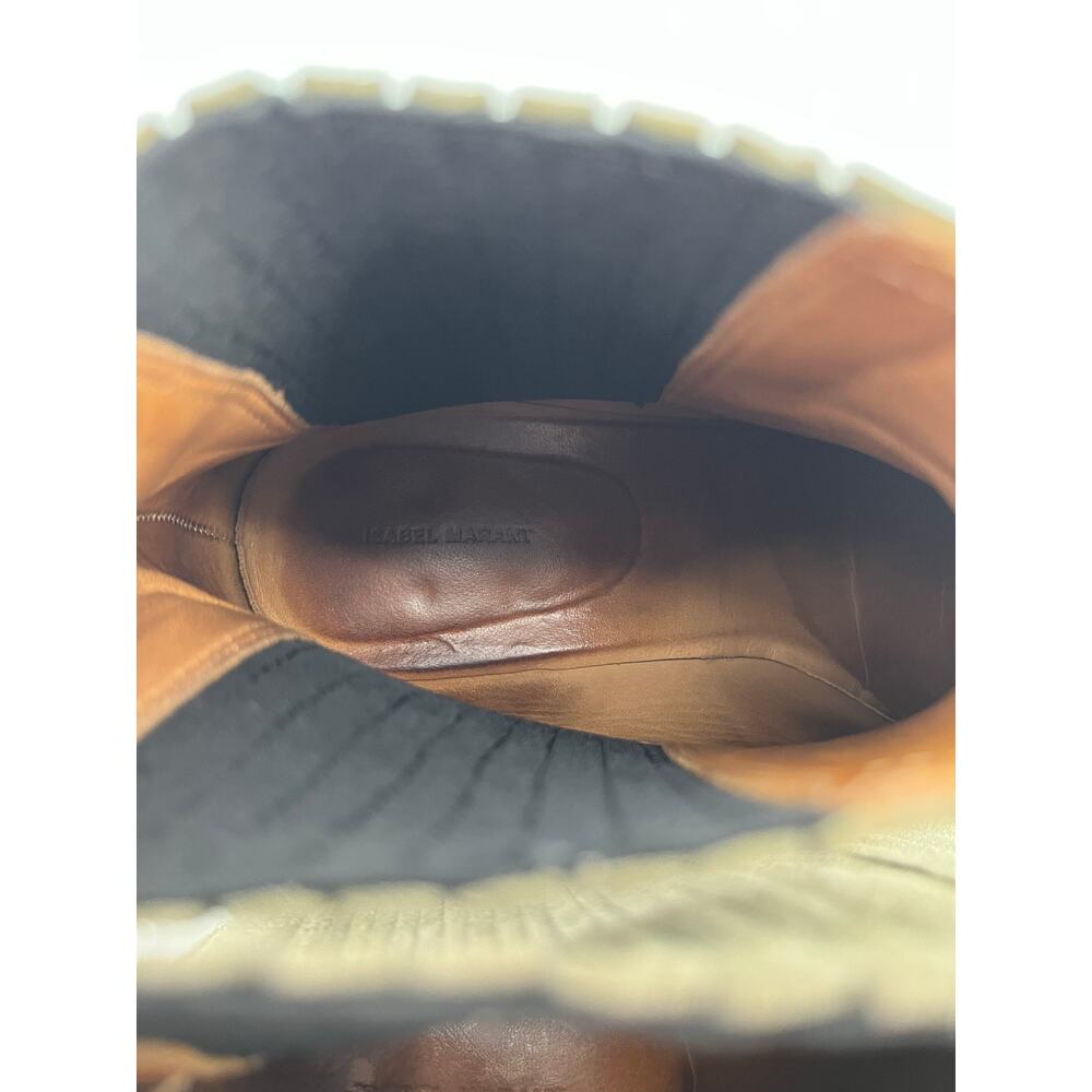 Isabel Marant Tan Ankle Boots - Picture 10 of 10